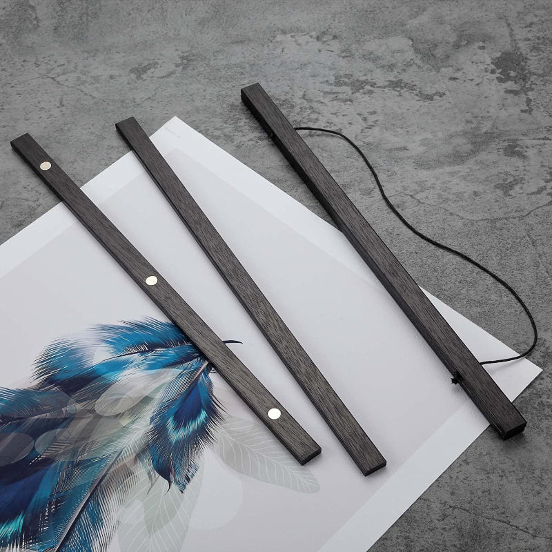 Magnetic Poster Hanger Frame, Solid Wood Magnetic Frame For Posters, Prints, Photos, Pictures, Maps, Scrolls, And Canvas Artwork - Grafton Collection