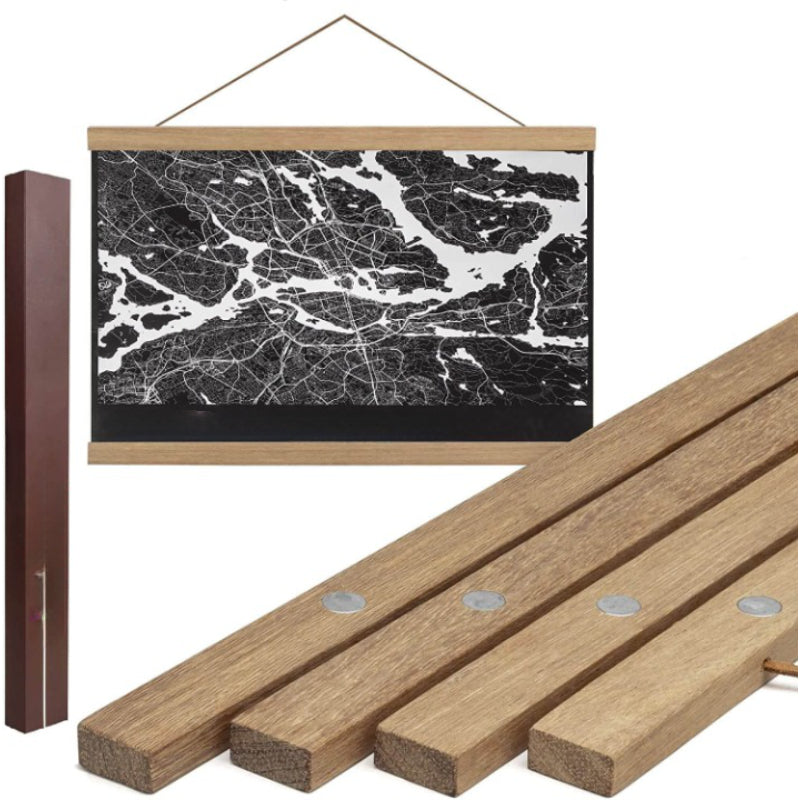 Wooden Poster Hanger With Strong Magnets - Grafton Collection