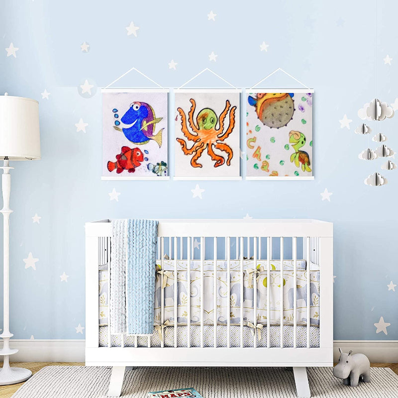 Wooden Poster Hanger With Strong Magnets - Grafton Collection