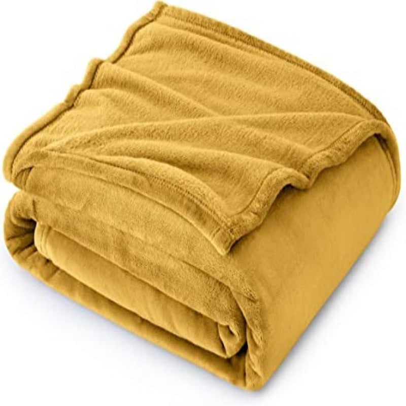 Throw Blanket for Couch- Lightweight Plush Fuzzy Cozy Soft Blankets and Throws for Sofa - Grafton Collection
