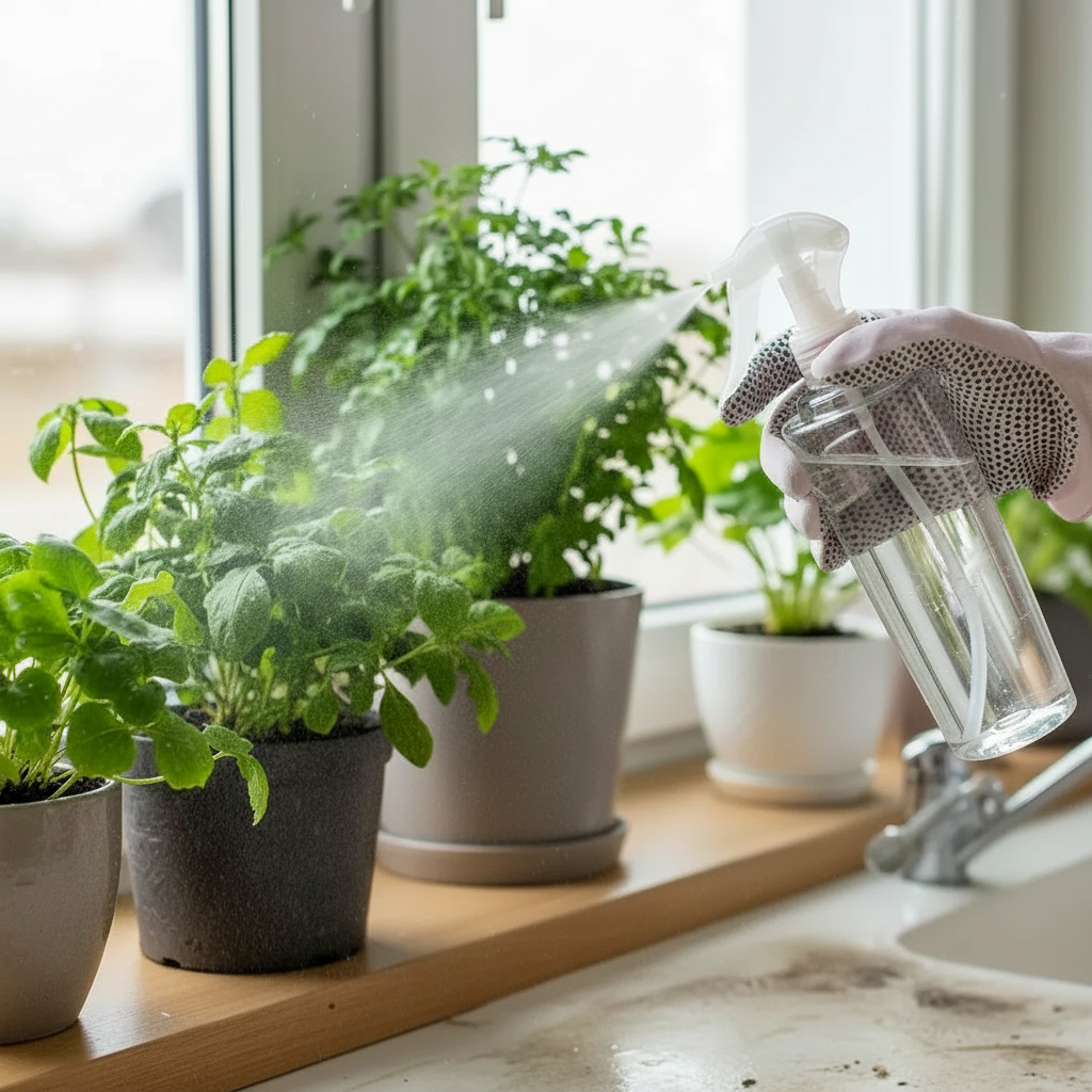 Pressurized High Mist Spray Bottle For Gardening And Cleaning