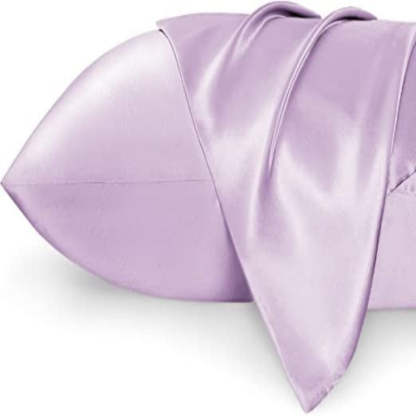Silk Satin Pillowcase Set of 2 - Silk Pillowcases for Hair and Skin, Satin Pillow Covers 2 Pack with Envelope Closure - Grafton Collection