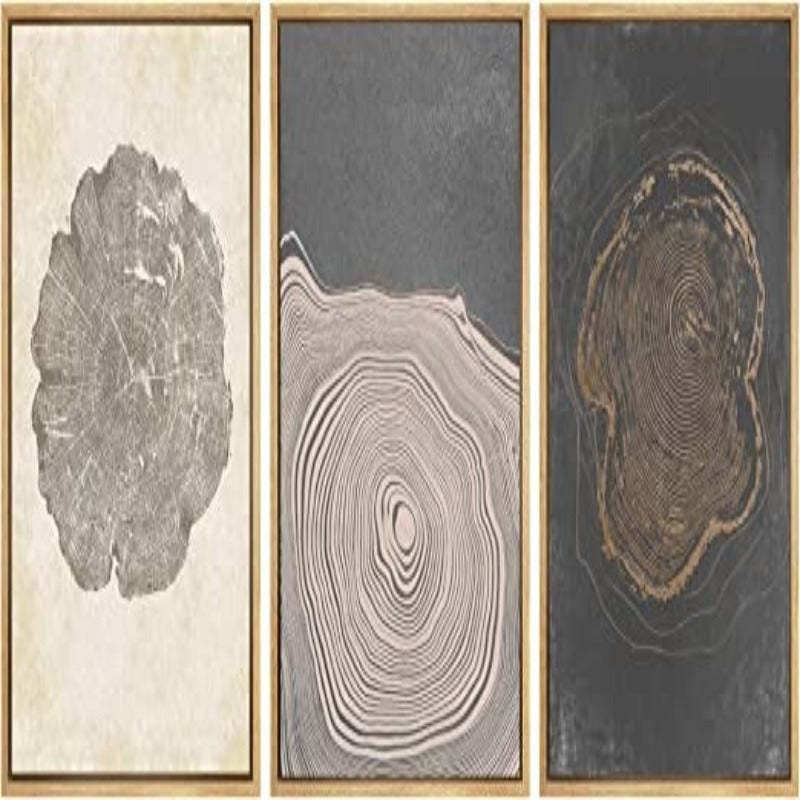 Canvas Print Wall Art Set Abstract Illustrations Modern Art Nordic for Living Room, Bedroom, Office - Grafton Collection
