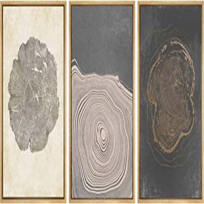 Canvas Print Wall Art Set Abstract Illustrations Modern Art Nordic for Living Room, Bedroom, Office - Grafton Collection