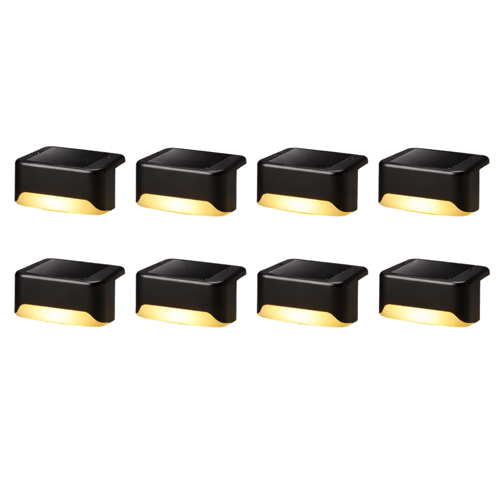 Solar Step Lights With Easy Installation And Weather Resistant Design