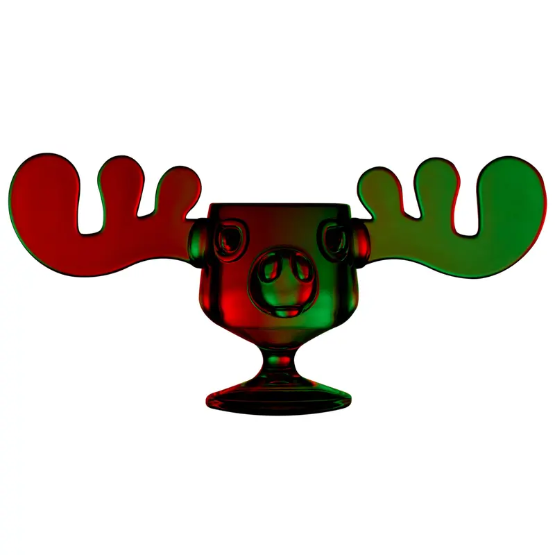 Moose Acrylic Vacation Christmas Mug