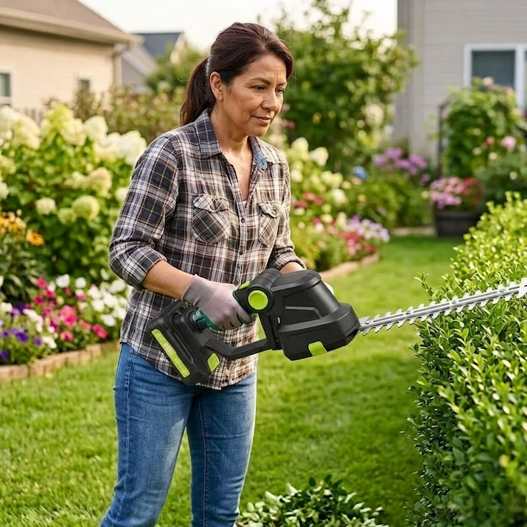 Cordless Shrub Trimmer