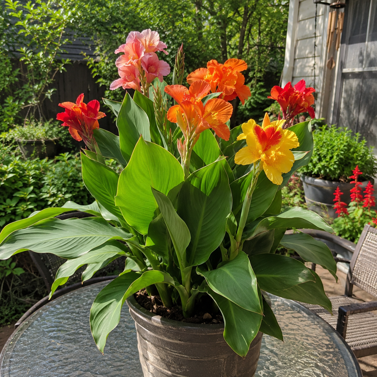 189 Pieces Mixed Canna Lily Flower Seeds for Garden Planting