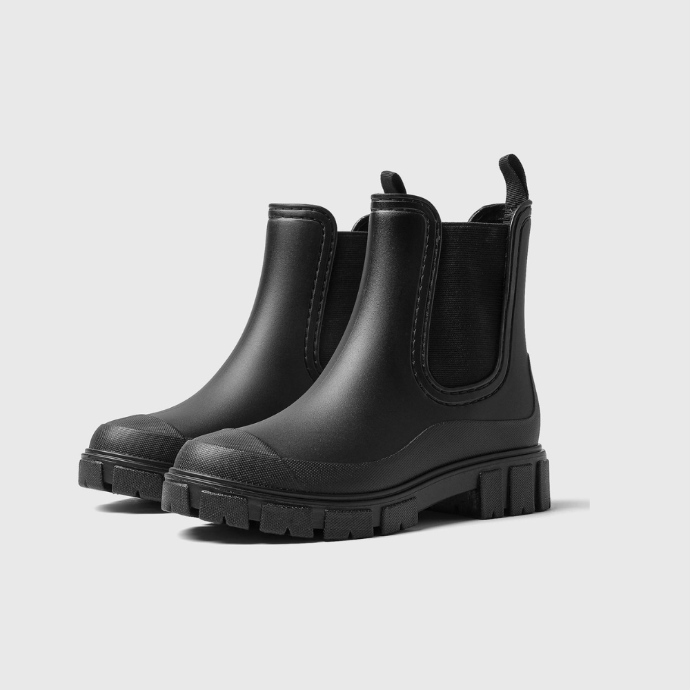 Waterproof Slip On Rain Boots For Women