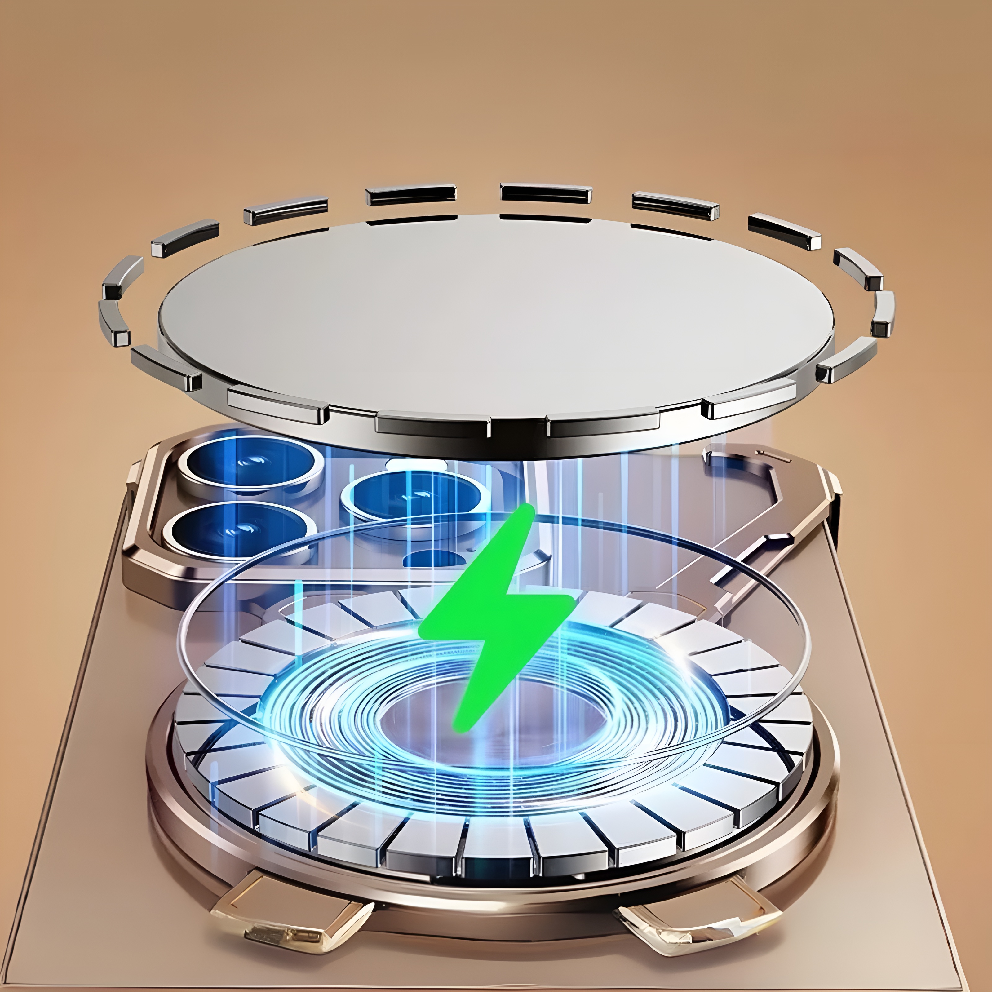 Magic Claw Rotating Bracket Anti Fall Magnetic Phone Case