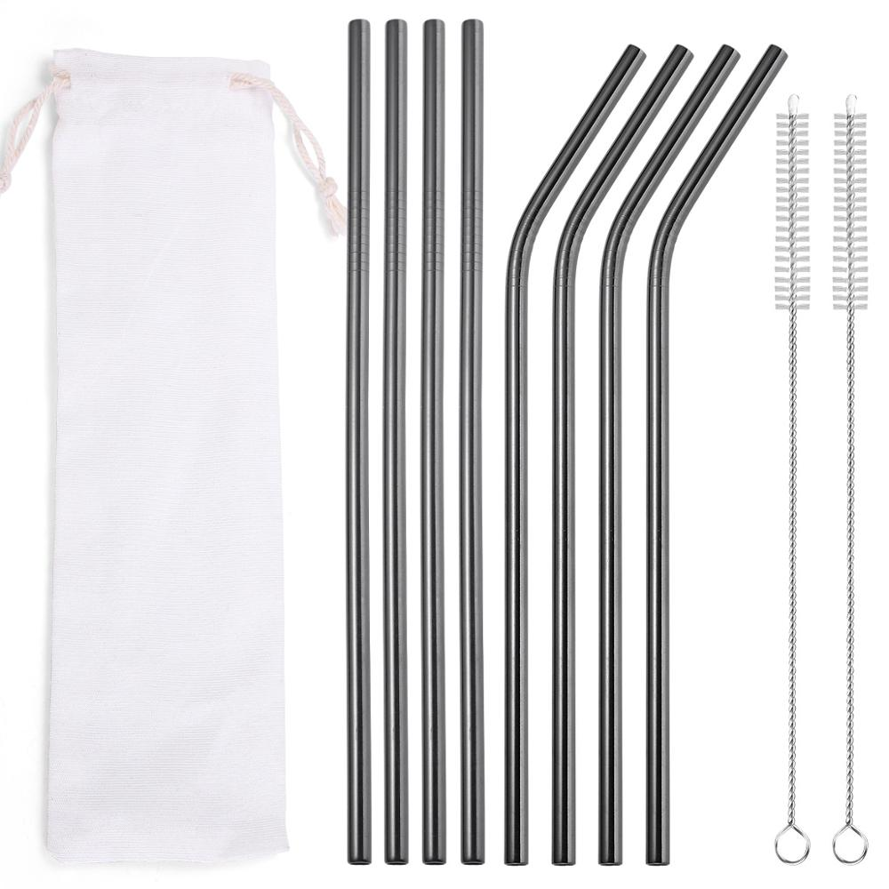 Reusable Metal Straws + Case - Grafton Collection