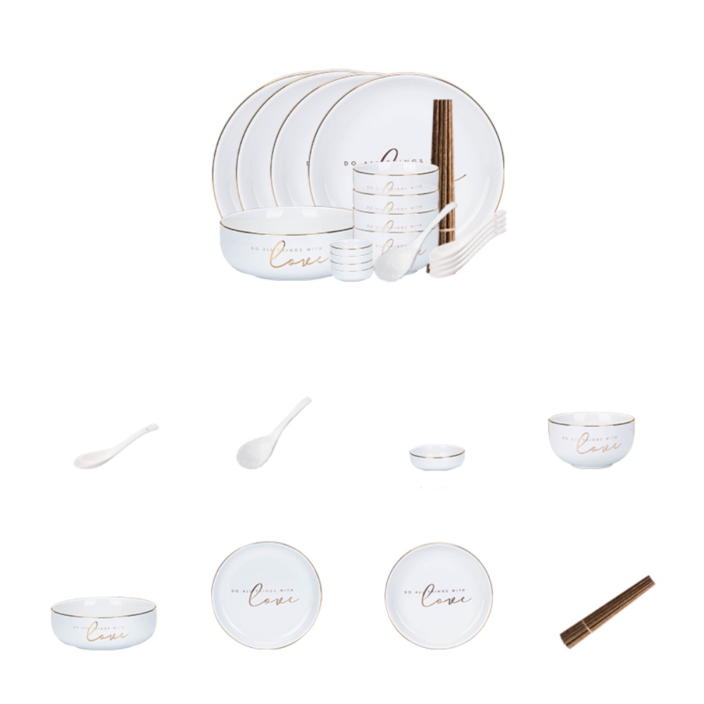 Ceramic Dinnerware Sets - Grafton Collection