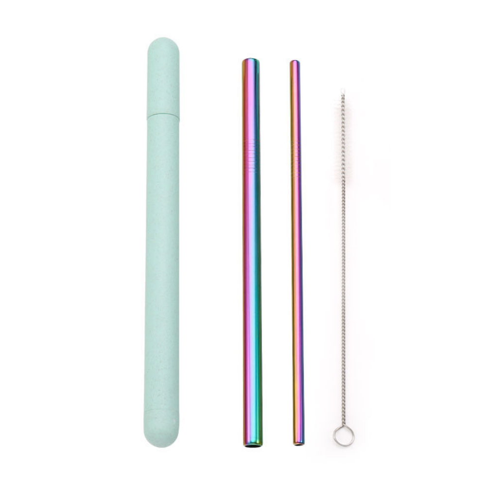 Metal Straws + Case - Grafton Collection