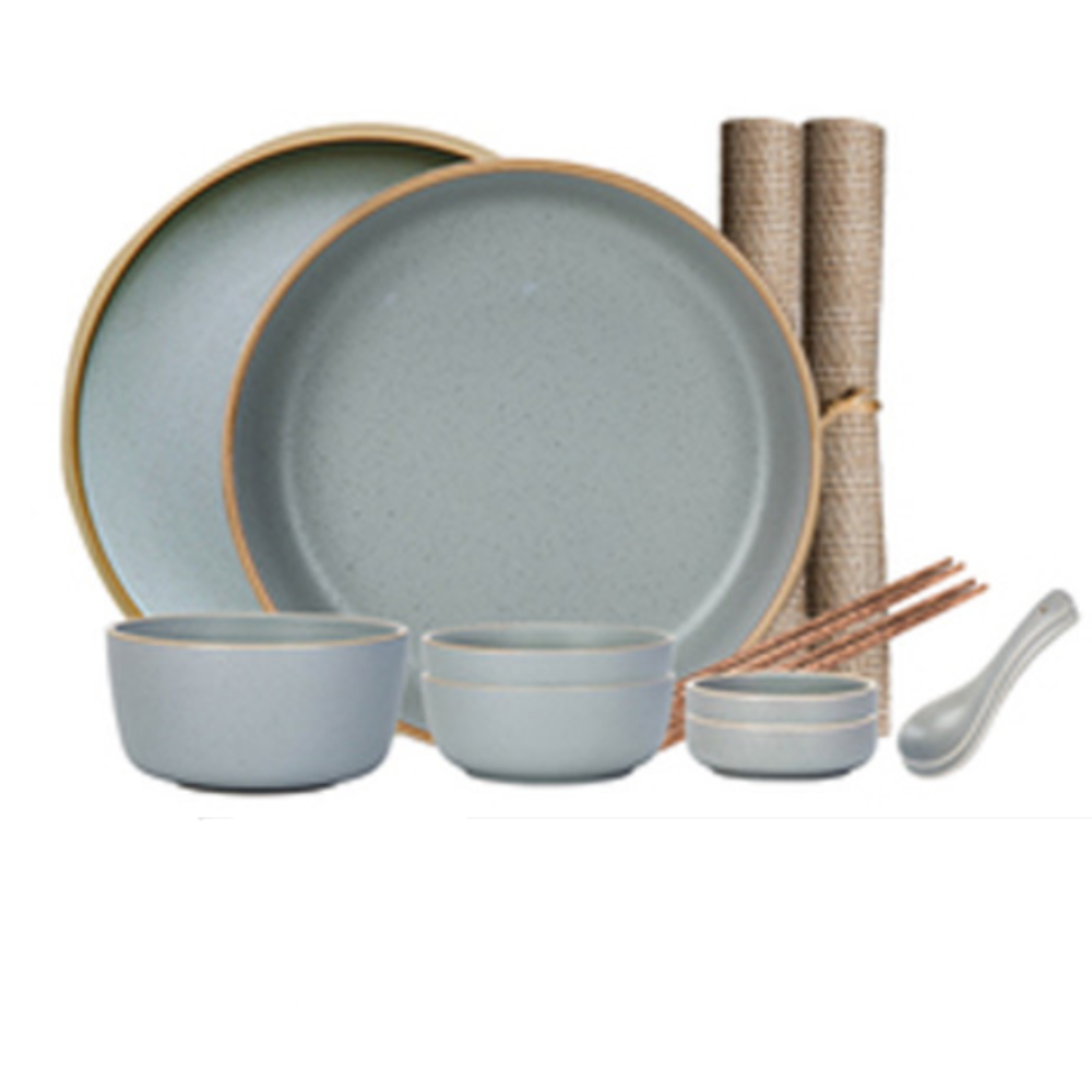 13 Piece Ceramic Dinnerware Set - Grafton Collection