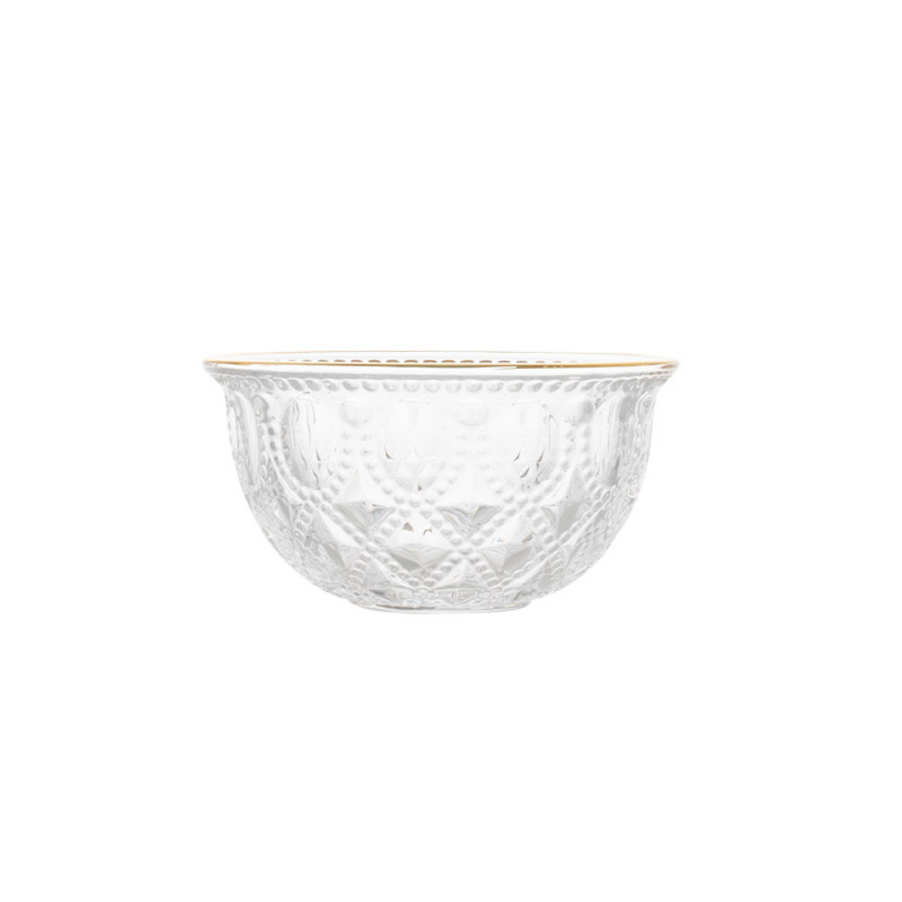 Gold Rim Glass Bowls - Grafton Collection