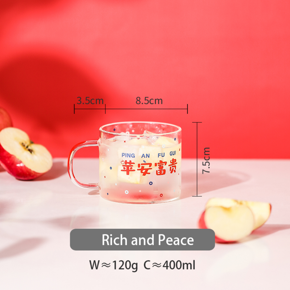 Glass Mugs With Quotes - Grafton Collection