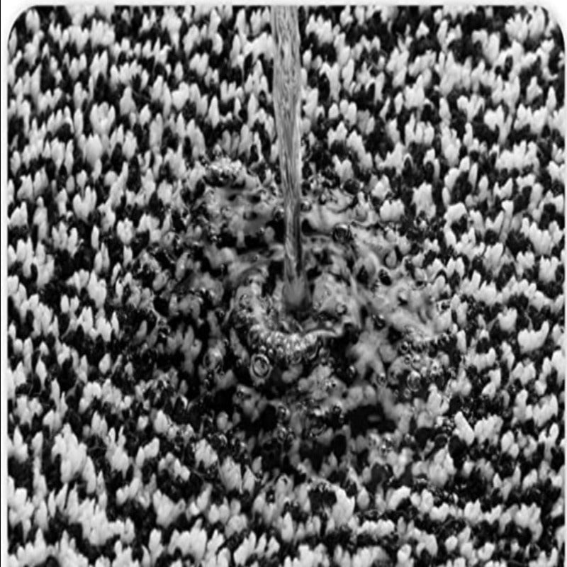 Black Colored Non Slip Bath Mat-Soft and Water Absorbent Rug, Machine Washable Plush Mat for Bathroom, Laundry Room and Living Room - Grafton Collection