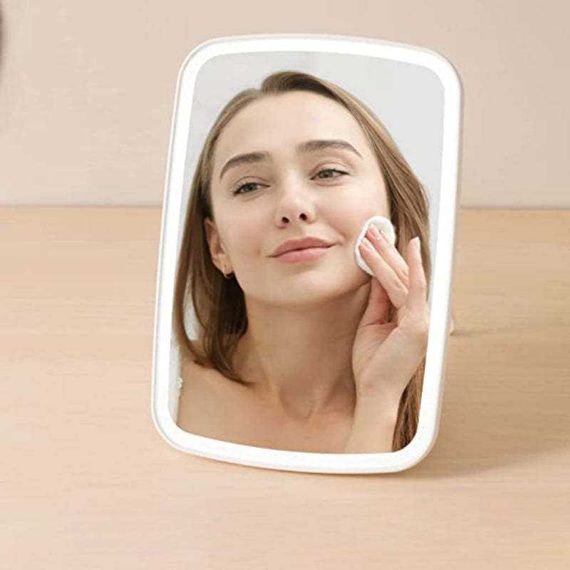 Makeup Mirror - Touch Screen Vanity Mirror with LED Brightness Adjustable Portable USB Rechargeable - Grafton Collection