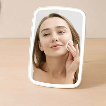 Makeup Mirror - Touch Screen Vanity Mirror with LED Brightness Adjustable Portable USB Rechargeable - Grafton Collection