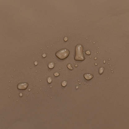 Brown Shower Curtain Liner - Lightweight Shower Curtain With Magnets, Metal Grommets - Grafton Collection