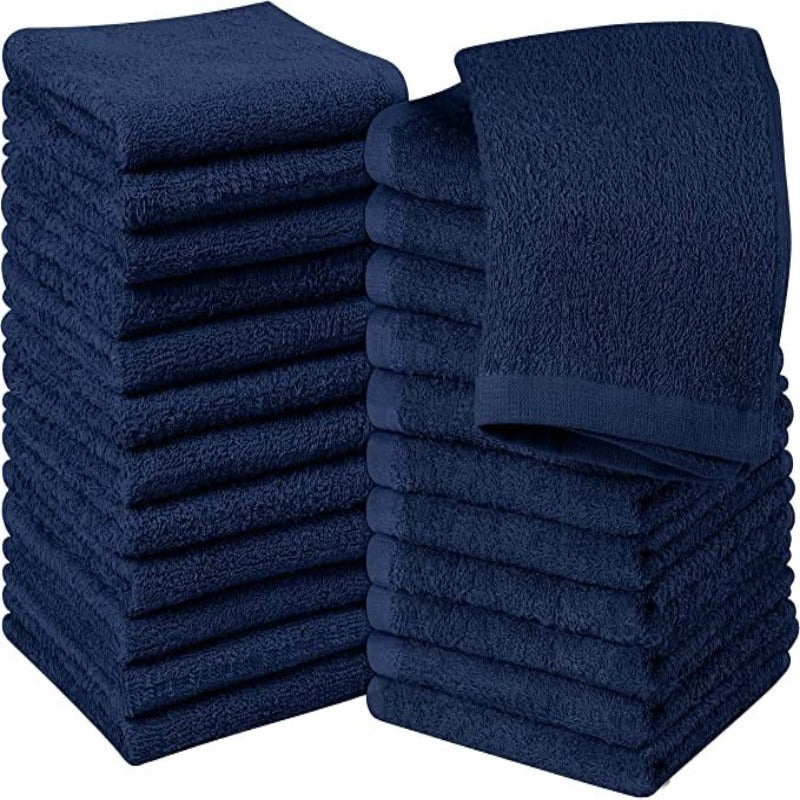 Washcloths Set Ring, Flannel Face Cloths, Highly Absorbent and Soft Feel Fingertip Towels - Grafton Collection