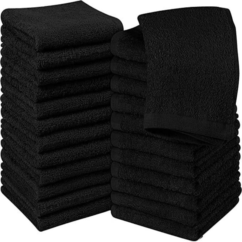 Washcloths Set Ring, Flannel Face Cloths, Highly Absorbent and Soft Feel Fingertip Towels - Grafton Collection