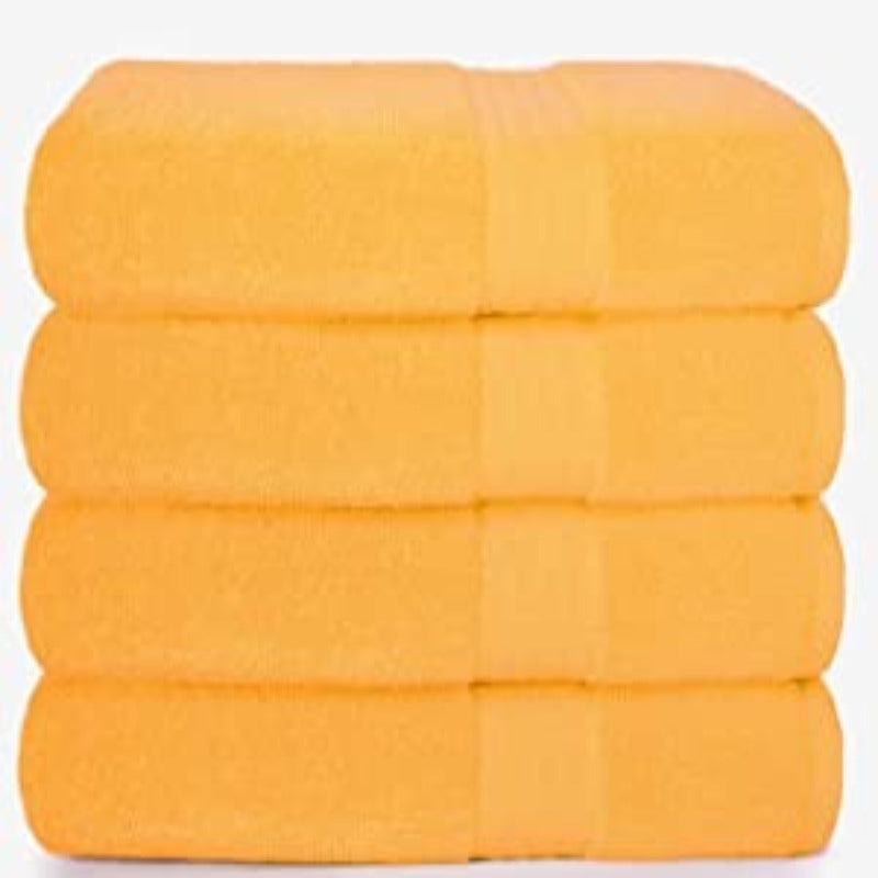 4 Pack Bath Towel Set, 4 Bath Towels, Ideal for Everyday use, Ultra Soft & Highly Absorbent - Grafton Collection