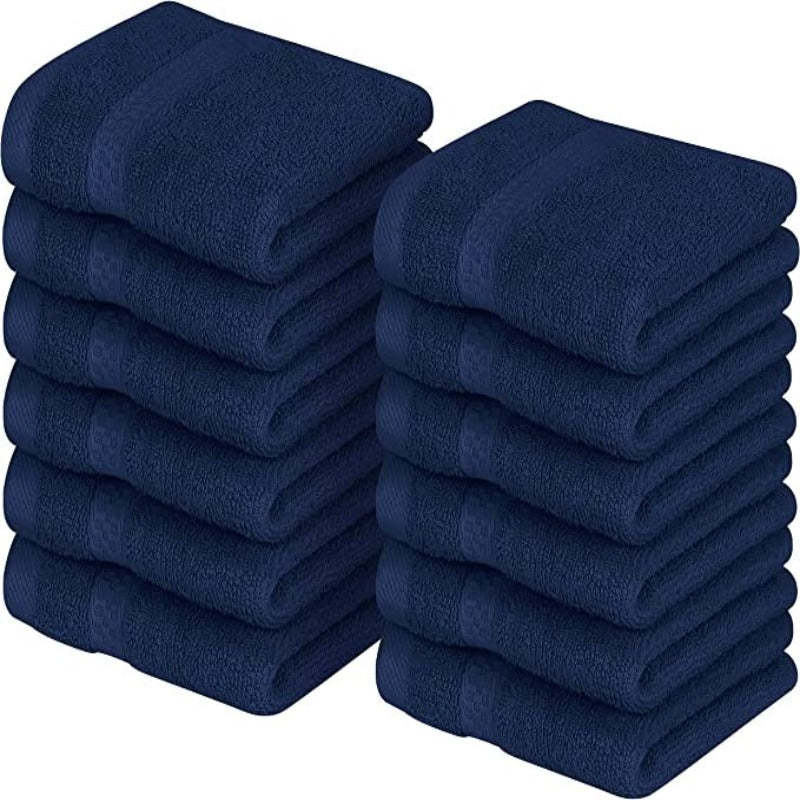 Washcloth Set Face Cloths, Highly Absorbent and Soft Feel Fingertip Towels - Grafton Collection