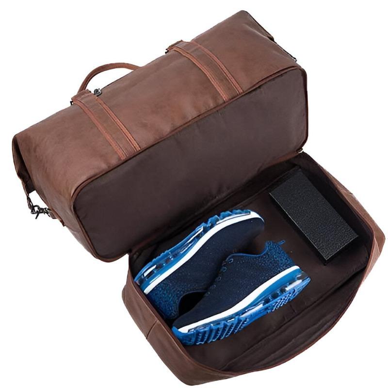 Large Waterproof Duffel With Shoe Compartment
