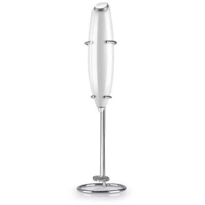 Milk Frother Handheld Foam Maker For Lattes - Whisk Drink Mixer For Coffee, Mini Foamer For Cappuccino, Frappe, Matcha, Hot Chocolate - Grafton Collection
