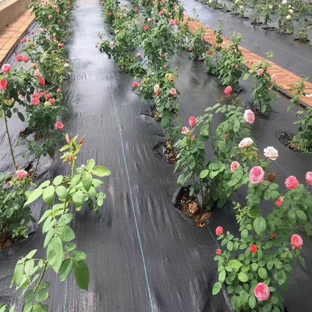 Woven Control Fabric Ground Cover For Greenhouse Use