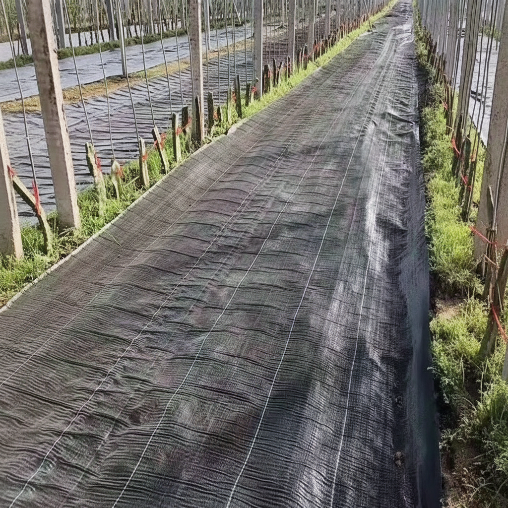 Woven Control Fabric Ground Cover For Greenhouse Use
