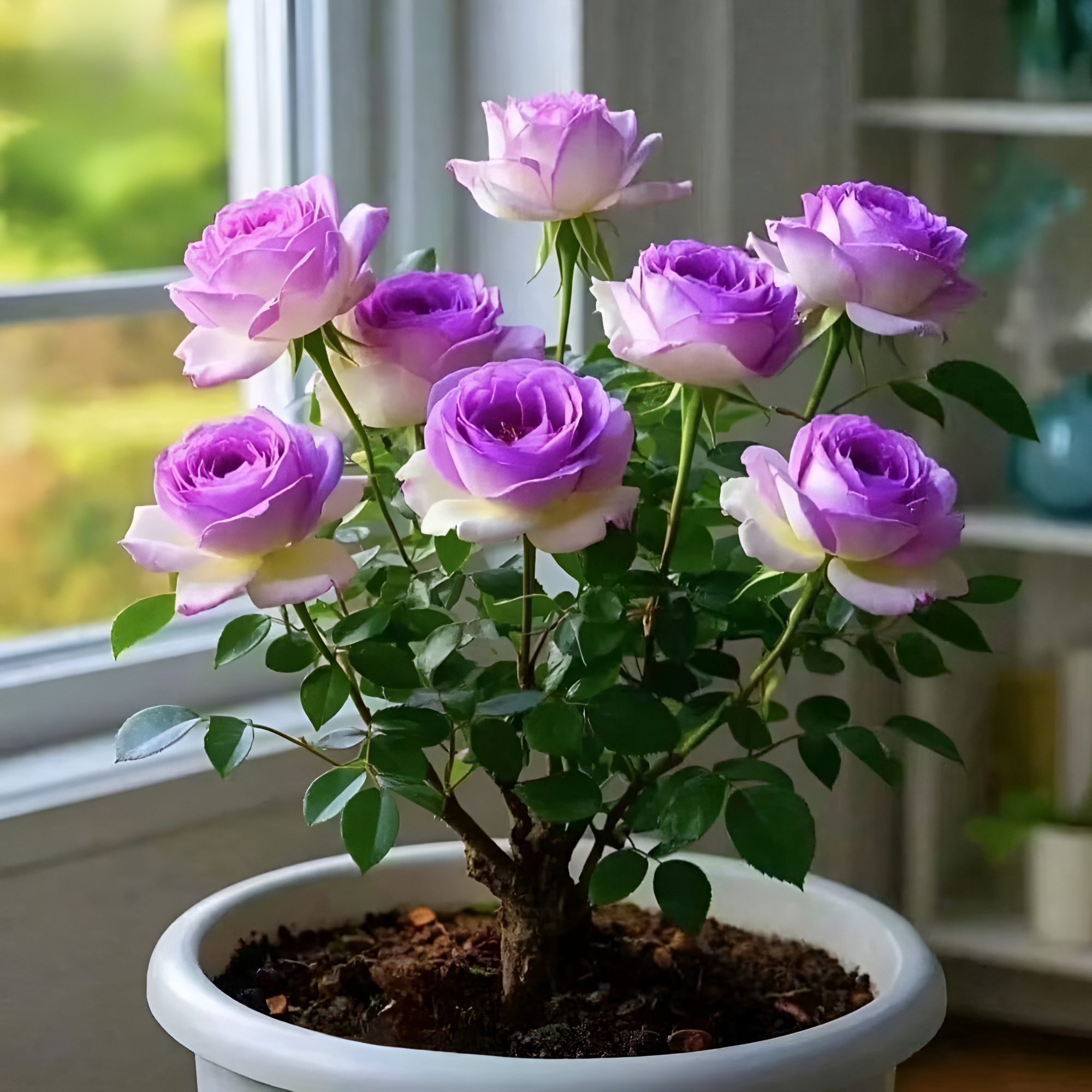 Four Seasons Blooming Large Rose Plant Seeds For Garden Potted Flowers