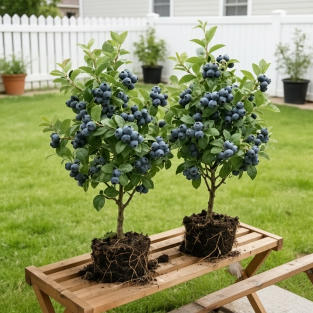 Blueberry Saplings Seeds For Patios And Gardens