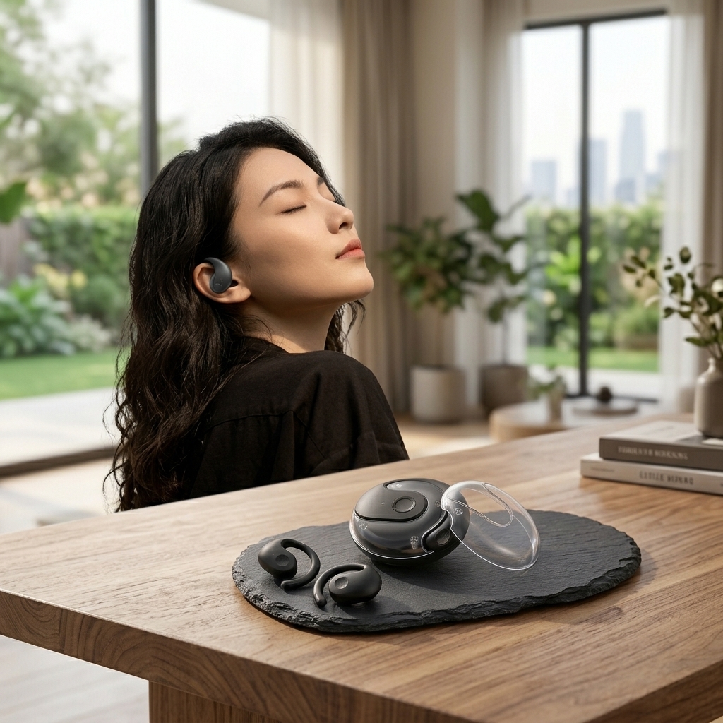 AI-Powered Wireless Bluetooth Translation Headphones with HiFi Stereo Sound