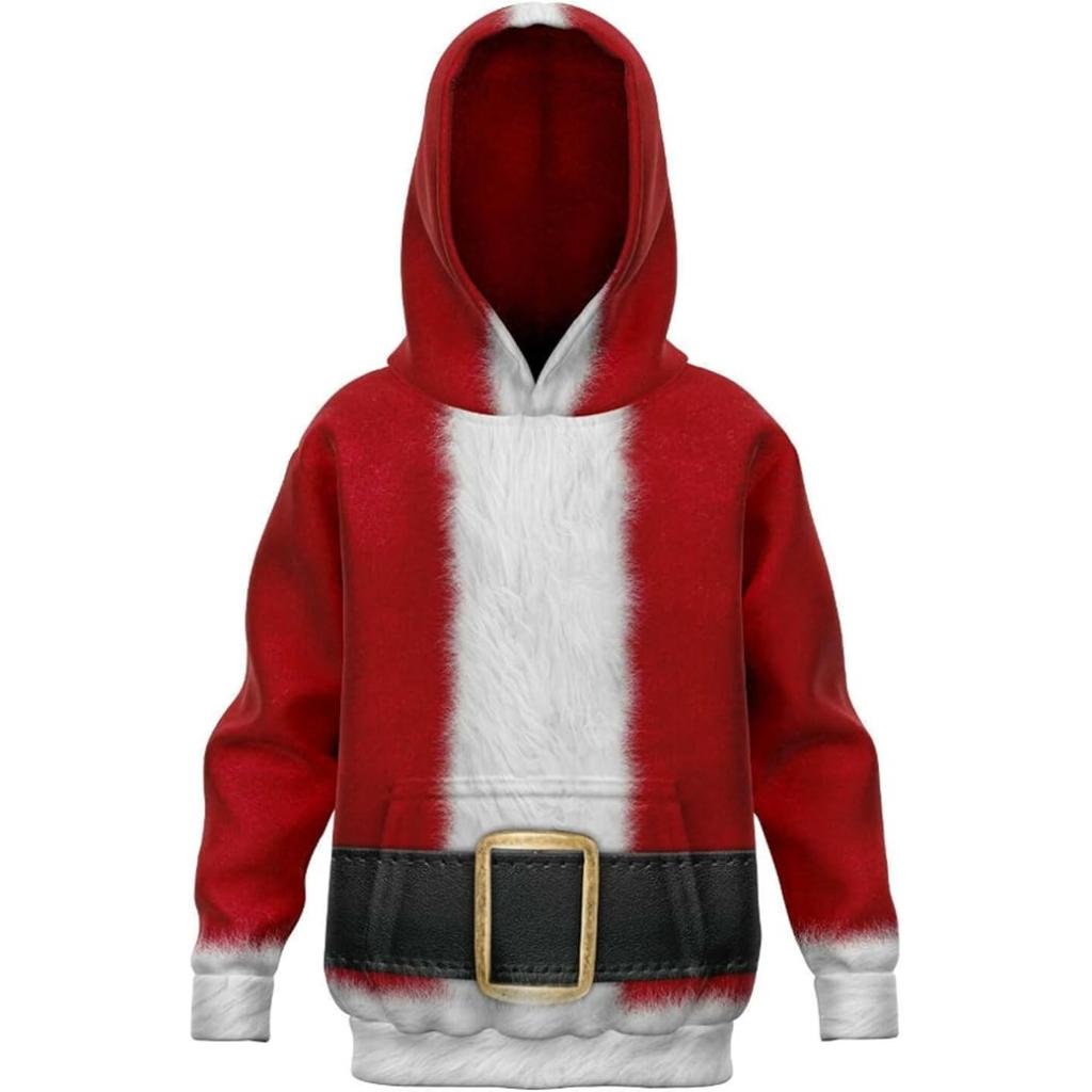 Funny Santa Claus All Over Print Hoodie