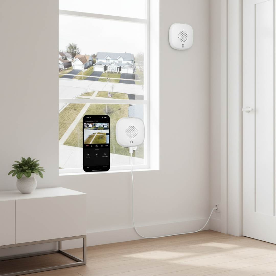 3MP Indoor Window Camera With 2K Video And Dual Band WiFi