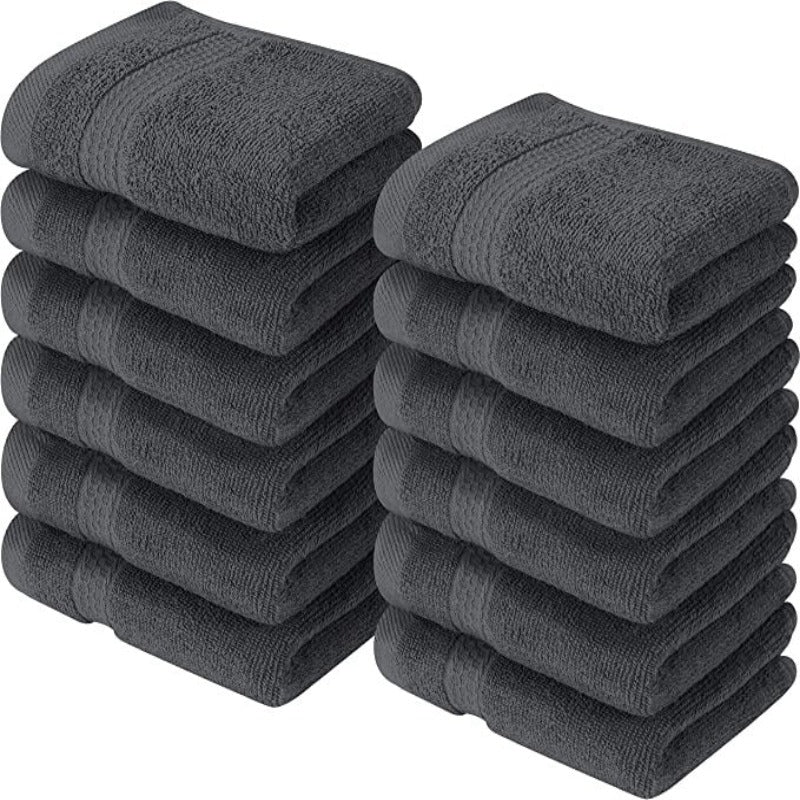 Washcloth Set Face Cloths, Highly Absorbent and Soft Feel Fingertip Towels - Grafton Collection