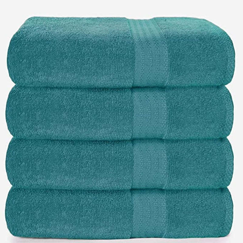 4 Pack Bath Towel Set, 4 Bath Towels, Ideal for Everyday use, Ultra Soft & Highly Absorbent - Grafton Collection