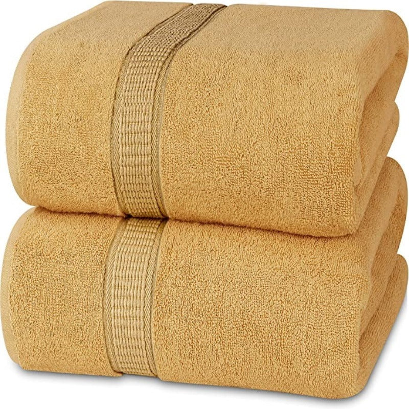 Jumbo Bath Sheet Ring Highly Absorbent and Quick Dry Extra Large Bath Towel Super Soft Hotel Quality Towel - Grafton Collection
