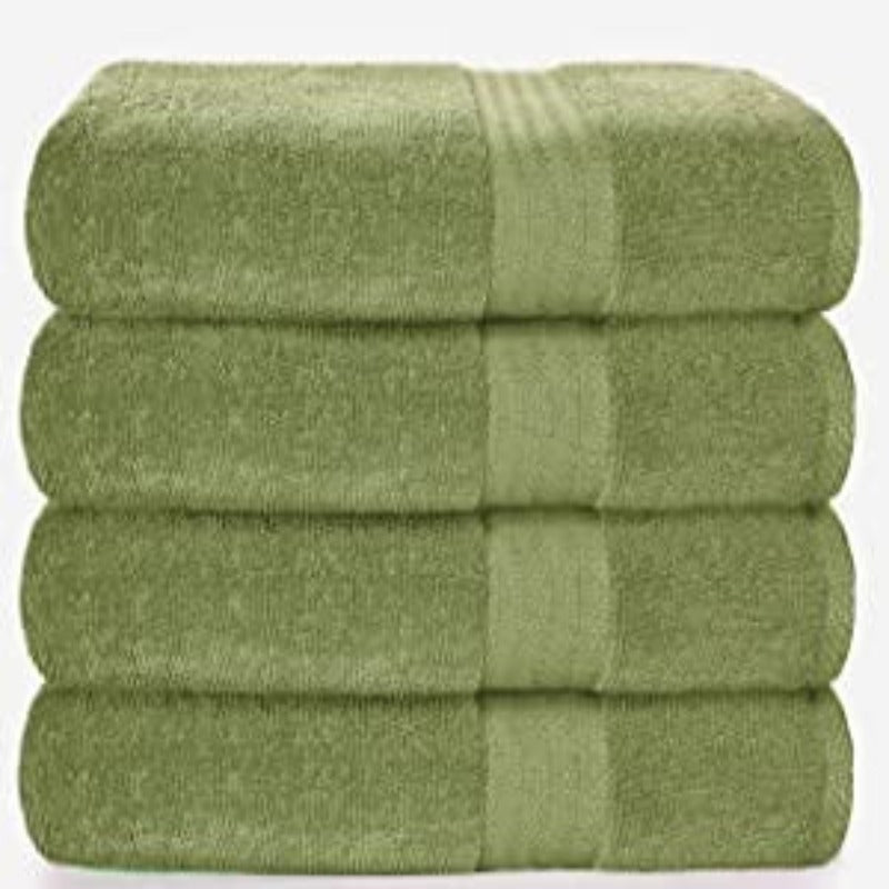 4 Pack Bath Towel Set, 4 Bath Towels, Ideal for Everyday use, Ultra Soft & Highly Absorbent - Grafton Collection