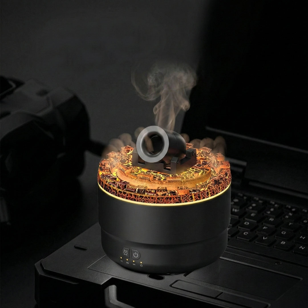 200mL Low Noise Ultrasonic Oil Diffuser With RGB Light