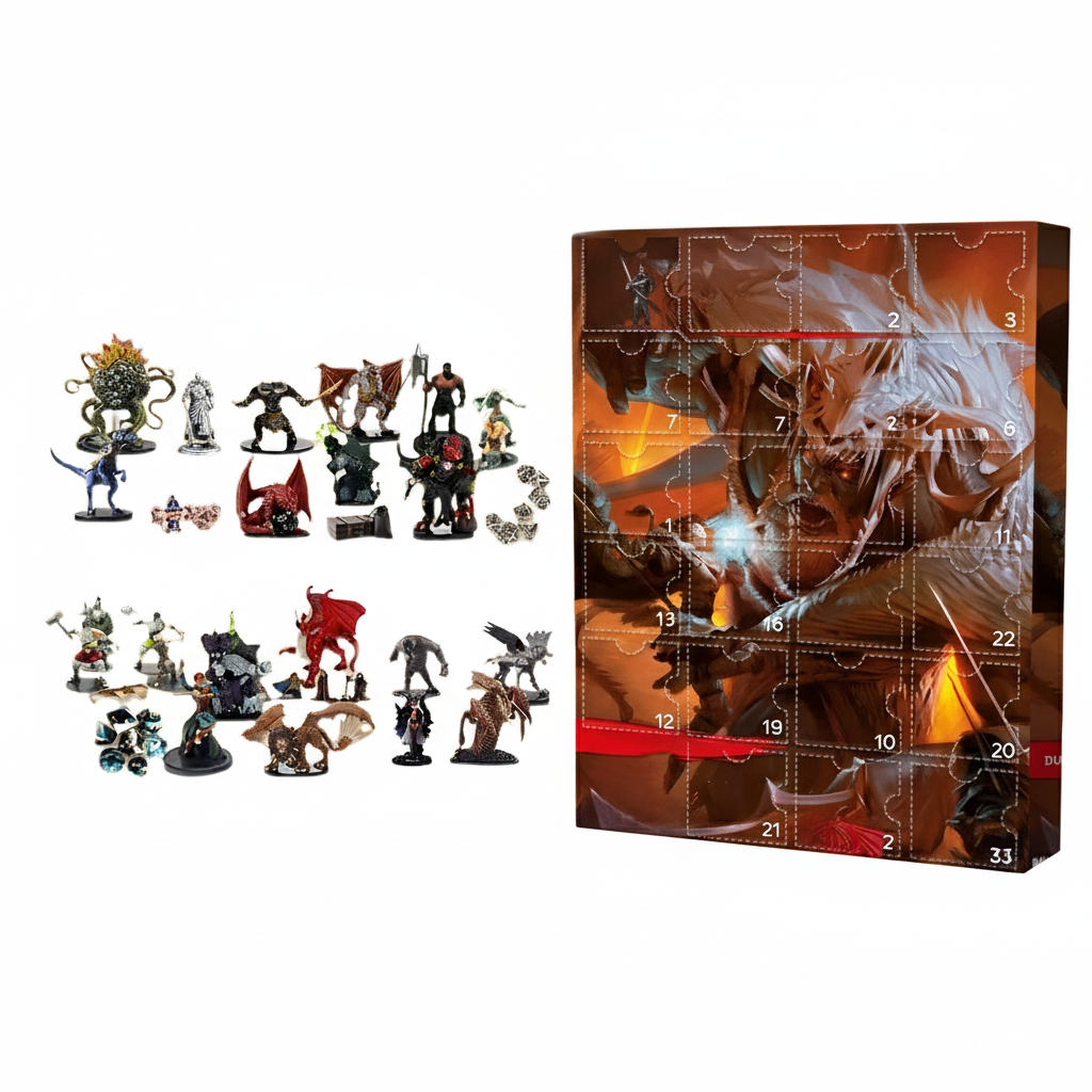 Dragon Themed Mini Figure Advent Calendar