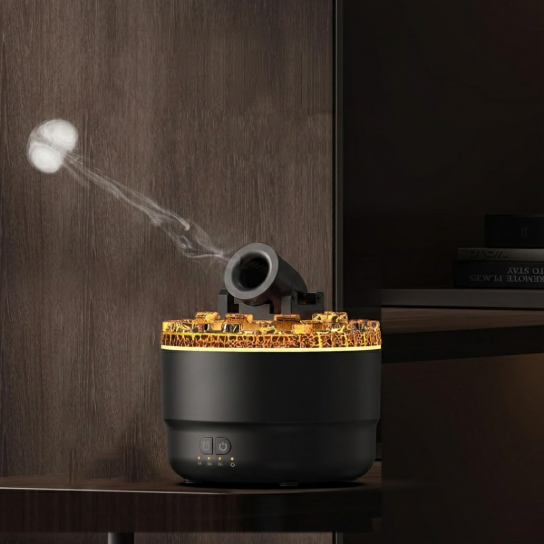 200mL Low Noise Ultrasonic Oil Diffuser With RGB Light