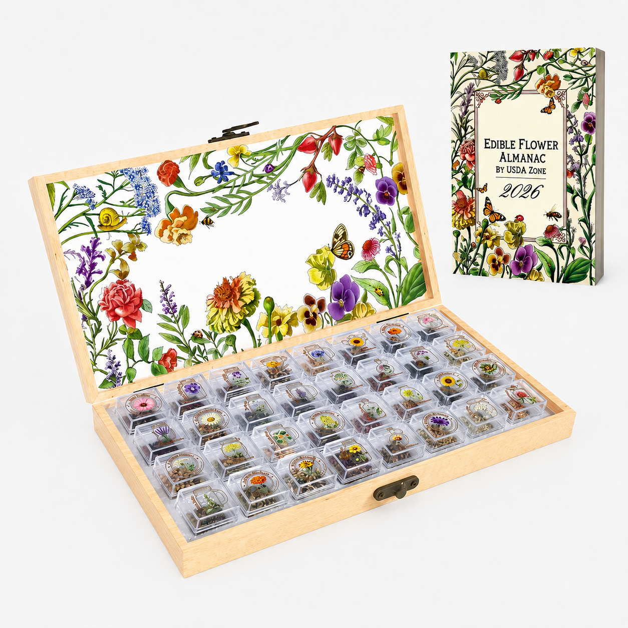 32 Varieties Vegetable Herb And Flower Seed