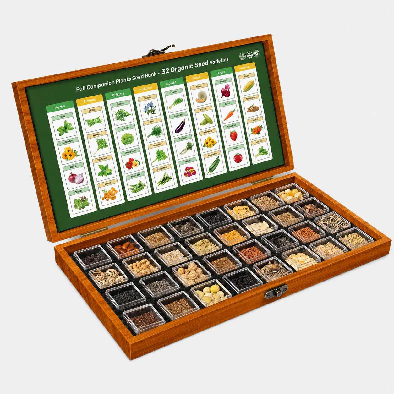 32 Varieties Vegetable Herb And Flower Seed