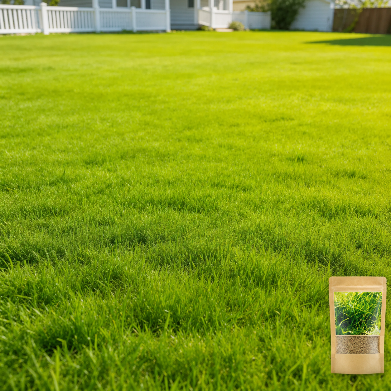 All Weather Rapid Growth Lawn Grass Seeds