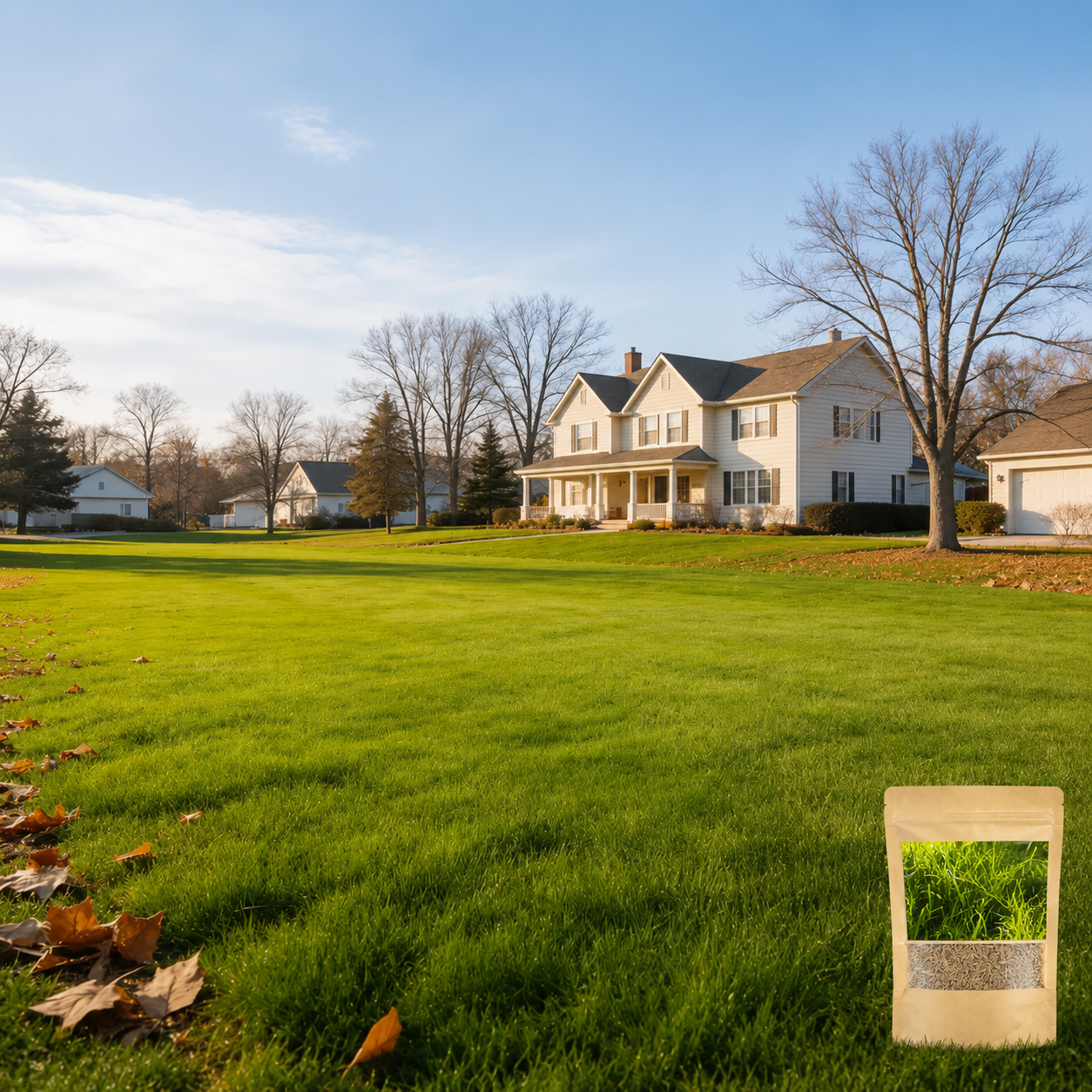 All Weather Rapid Growth Lawn Grass Seeds