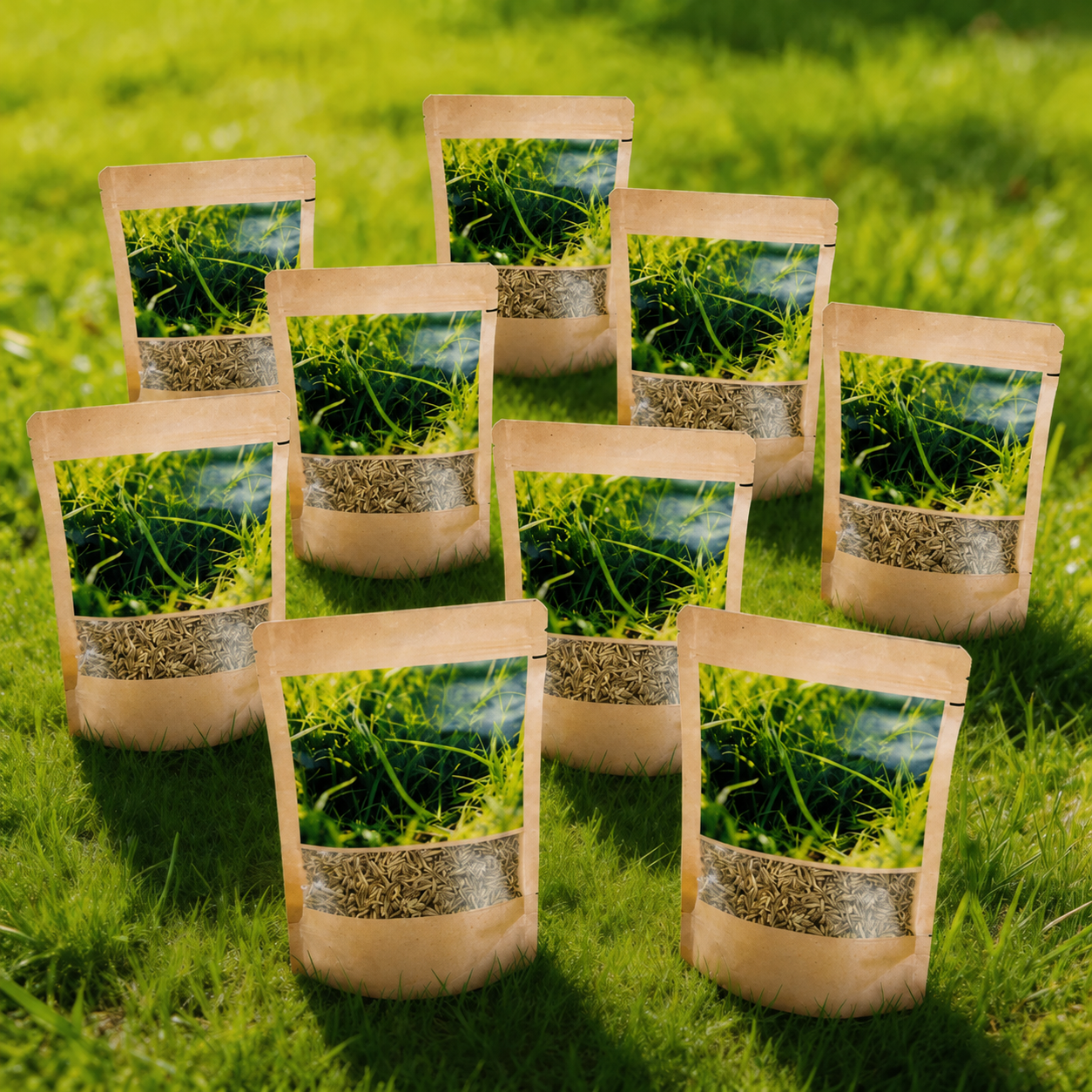 All Weather Rapid Growth Lawn Grass Seeds