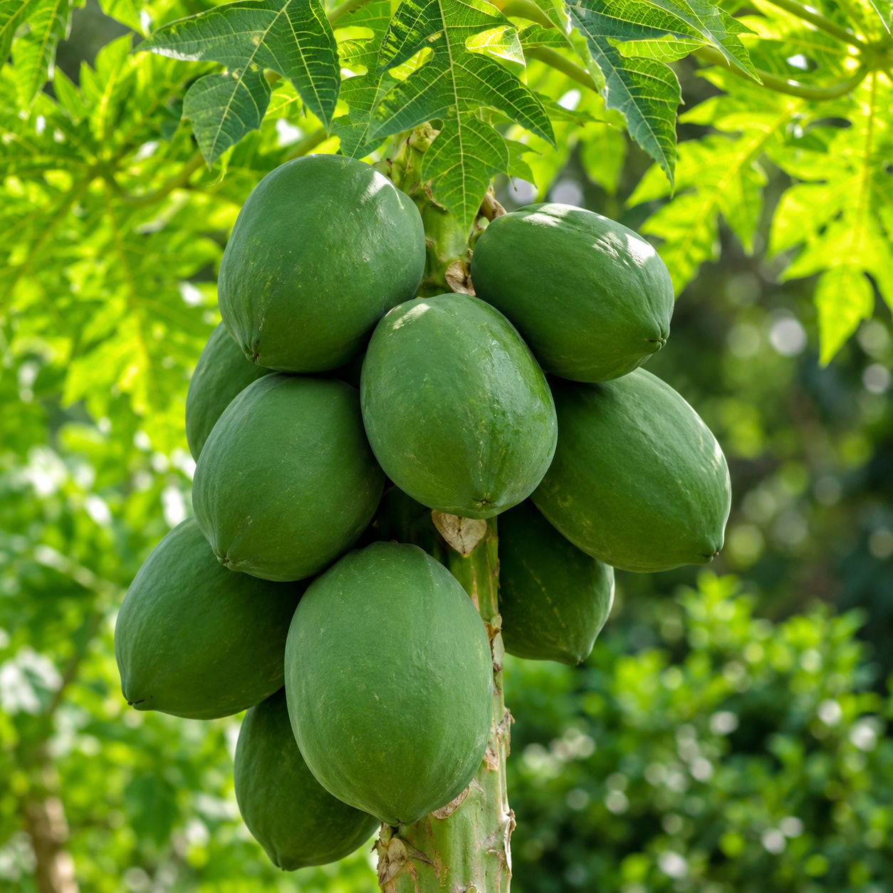 50 Authentic Cream Papaya Seeds